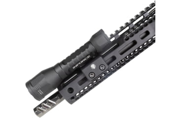 Image of INFORCE ARC 650-Lr-M Rechargeable 18650 Li-Ion 1400 Lumens LED Flashlight Kit w/Mount, Black, IF71016