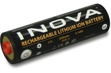 Image of Inova T4 Reserve Battery Holder Extension w/Lithium Ion Battery T4-RBH-RUB