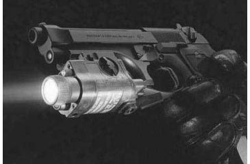 Image of Insight ILWLP/LAM-1000 Laser Aiming Module Mounted on Beretta Handgun