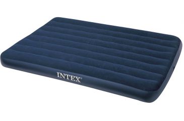 Image of Intex Classic Downy Air Bed, Royal Blue, Full Size 48395