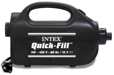 Image of Intex Quick Fill Electric Pump, 120 Volt AC, 12 Volt DC 48391