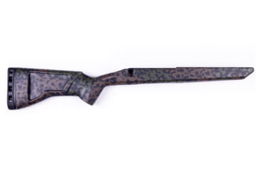 Image of iota Outdoors Krux Rifle Stock for Remington 700 Long Actions with Proof Sendero/M24/Sendero Light Barrel Contour, Forest Camo, 96-181310-21-1321110-1
