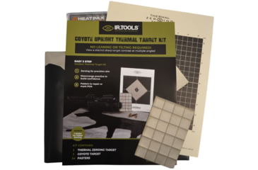 Image of IR.Tools Coyote Upright Passive Thermal Targets Kit, Grey/Black, 9X12in, T-0056-20-001