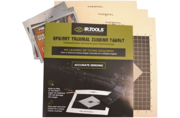 Image of IR.Tools Upright Thermal Zeroing 3 Targets Kit, Almond, 9X12in, T-0001-20-002