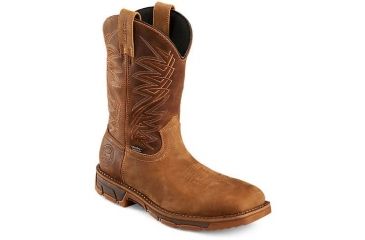 Image of Irish Setter Marshall 83912 Boot, 11 Inch Pull, On, Steel Toe, Waterproof, EH Sole, Tan, 16 Medium 83912D 160