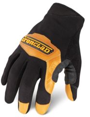 Image of Ironclad Mens Cowboy 2 Glove, Black w/Tan Palm, S RWC2-02-S