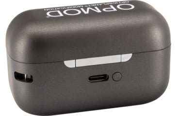 Image of ISOtunes Sport OPMOD CALIBER True Wireless Tactical Earbuds w/ Bluetooth, 25 NRR, Wolf Gray, Universal, IT-17OPGR