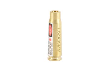 Image of JE Machine Tech 5mW Laser Boresighter, 625/660nm, 7.62x39, Brass TS-BS76239BR