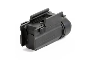 Image of JE Machine Tech Compact/Sub-Compact Tactical Pistol Flashlight, 150 Lumen, Black TS-FL3B, EDEMO1