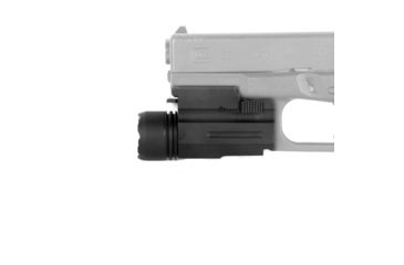 Image of JE Machine Tech Compact/Sub-Compact Tactical Pistol Flashlight, 150 Lumen, Black TS-FL3B, EDEMO1