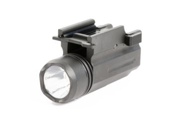 Image of JE Machine Tech Compact/Sub-Compact Tactical Pistol Flashlight, 150 Lumen, Black TS-FL3B, EDEMO1