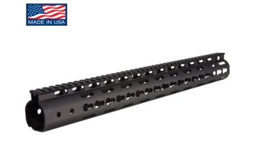Image of JE Machine Tech Je Handguard Free Float Ar15 16.7'' Key-mod Black