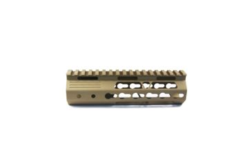 Image of JE Machine Tech Je Handguard Free Float Ar15 7'' Key-mod W/rail Relief Tan