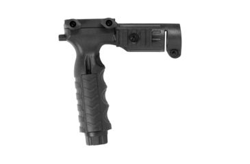 Image of USED JE Machine Tech Tactical Vertical Grip w/1 inch Flashlight Adapter/Holder, Black, TS-FL5B, EDEMO3, Used, Condition Fair, Installed/Mounted