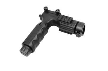Image of USED JE Machine Tech Tactical Vertical Grip w/1 inch Flashlight Adapter/Holder, Black, TS-FL5B, EDEMO1