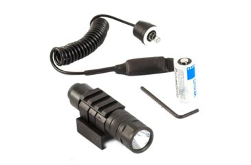 Image of JE Machine Tech LED Weapon Flashlight, 250 Lumens, Black, TS-FL4B