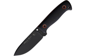 Image of J&amp;V Adventure Knives Black Bear Fixed Blade Black