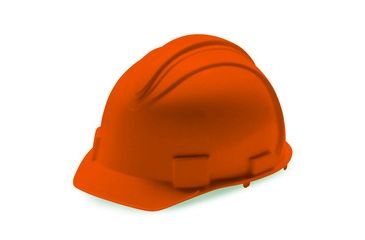 Image of Jackson Safety Charger Hard Hat, 4 Point Ratchet Suspension, Orange 20398