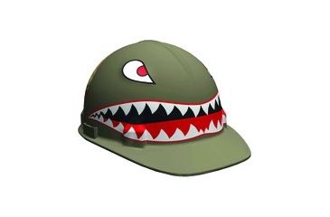 Image of Jackson Safety Head-Turner Hard Hat, 4 Point Ratchet Suspension, FlyBoy 22736