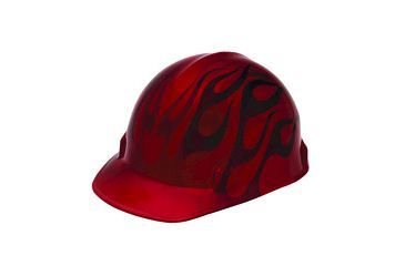 Image of Jackson Safety Head-Turner Hard Hat, 4 Point Ratchet Suspension, Inferno 22790