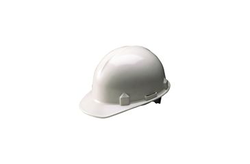 Image of Jackson Safety SB-6 Stubby Hard Hat, 4 point ratchet suspension, White 14803