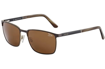Image of Jaguar 37355 Sunglasses - Mens, Brown/Gold, 59/18/140, JG373555100