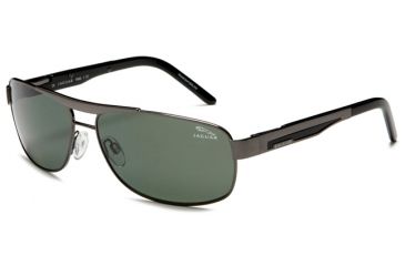Image of Jaguar Polarized Lenses Sunglasses 37316, Jaguar 37316 Sunglasses Styles Gunmetal Frame / Green Polarized Lenses