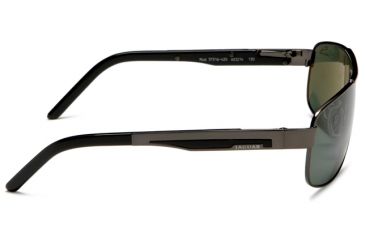 Image of Jaguar Polarized Lenses Sunglasses 37316, Jaguar 37316 Sunglasses Styles Gunmetal Frame / Green Polarized Lenses
