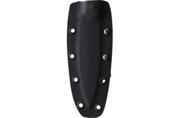 Image of Jason Perry Blade Works 10in Hunter Fixed Blade Knife, 10in Overall, 5in 1095HC Steel Spear Point Blade, Black Canvas Micarta Handle, Kydex Sheath, 506-MICARTA-BLK