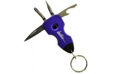 Image of Javelin Key Chain Tool and Light, Blue 6626