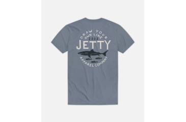 Image of Jetty Chomped Tee - Mens, Fog, Large, 28713