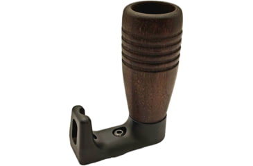 Image of JMK Wood Vertical Foregrip Assembly, Grooved, M-LOK, A3 Modular Compact Base w/Int Handstop, VFG-MHA02