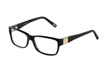 Image of JOOP! 81078 Single Vision Prescription Eyeglasses - Black Frame and Clear Lens 81078-8840SV