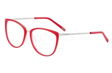 Image of Joop! 82024 Eyeglass Frame,Red Translucent Frame, 82024-4411