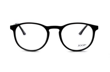 Image of Joop! 86000 Single Vision Prescription Eyeglasses, Black Frame, 86000-6100SV