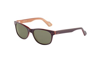 Image of Joop! 87182 Bifocal Prescription Sunglasses, Aubergine Frame, Grey/Green Lens-87182-6915BI