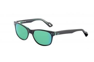 Image of Joop! 87182 Bifocal Prescription Sunglasses, Black Frame, Grey W/ Green Mirror Lens-87182-6914BI