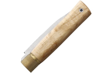 Image of Jose da Cruz Cutelaria Large Ash Folding Knife, 4.25in Closed, 3.25in Satin Stainless Steel Blade Ash Wood Handle, MER.80.001.B.P01