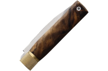 Image of Jose da Cruz Cutelaria Large Bocote SS Folding Knife, 4.25in Closed, 3.25in Satin Stainless Steel Blade, Bocote Wood Handle, IMER.85.017.B.P01