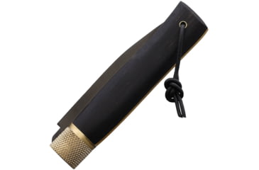 Image of Jose da Cruz Cutelaria Large Luxury Ebony Folding Knife, 4.25in Closed, 3.25in Black DLC Coated Blade, Ebony/Boxwood Handle, LX.3MMER.85.01.B.P01