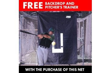 Image of Jugs Sports No. 3 Batting Cage Net 191 Lb. - 18G - N3000