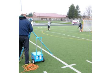 Image of JUGS Lacrosse Machine, Blue, M1160