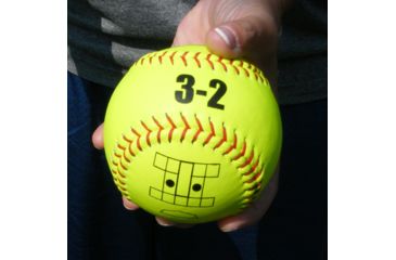 Image of JUGS Perfect Pitch Softballs - 15 Balls, Marked, B5310