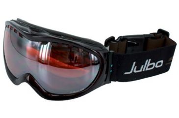 Image of Julbo Around Excel Rx Insert Goggles - Chocoblack Frame, Silver Flash/Orange tint lens 70412510