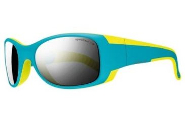 Image of Julbo Booba Kids Sunglasses, Blue/Yellow w/ Baby Spectron 4 Lenses 4351112