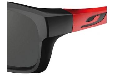 Image of Julbo Colbalt Sunglasses; Shiny Black/Red Frames w/ Spectron 3 Lenses 4512014