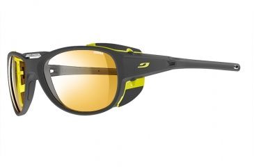 Image of Julbo Explorer 2.0 Progressive Prescription Sunglasses, Matte Gray/Yellow Frame, J4973121PR