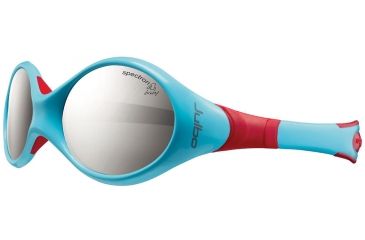 Image of Julbo Looping 2 Single Vision Prescription Sunglasses, Blue / Red Frame, Spectron 4 Baby Lens-J3322336CUSSV
