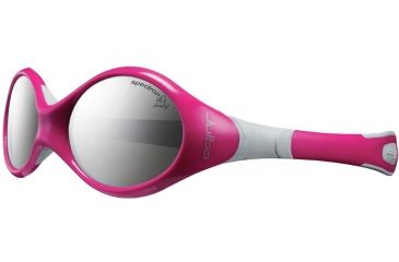 Image of Julbo Looping 2 Single Vision Prescription Sunglasses, Fuschia / Grey Frame, Spectron 4 Baby Lens-J3322318CUSSV