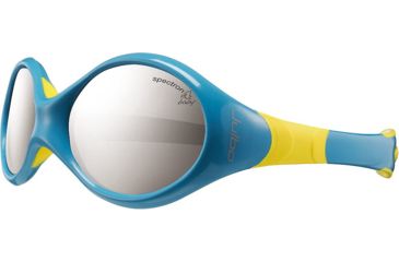 Image of Julbo Looping 3 Kids Sunglasses - Blue/Yellow Frame Frame w/Spectron 4 Baby Lenses 3492312